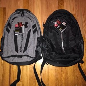 Twins  BRAND NEW  Under Armour Hustle backpacks
